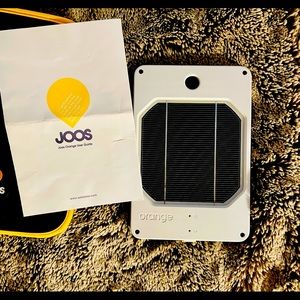 Joos orange solar charger.